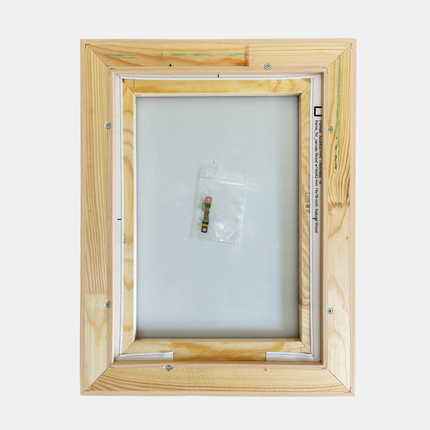 あおの記憶 - フレーム付きキャンバス