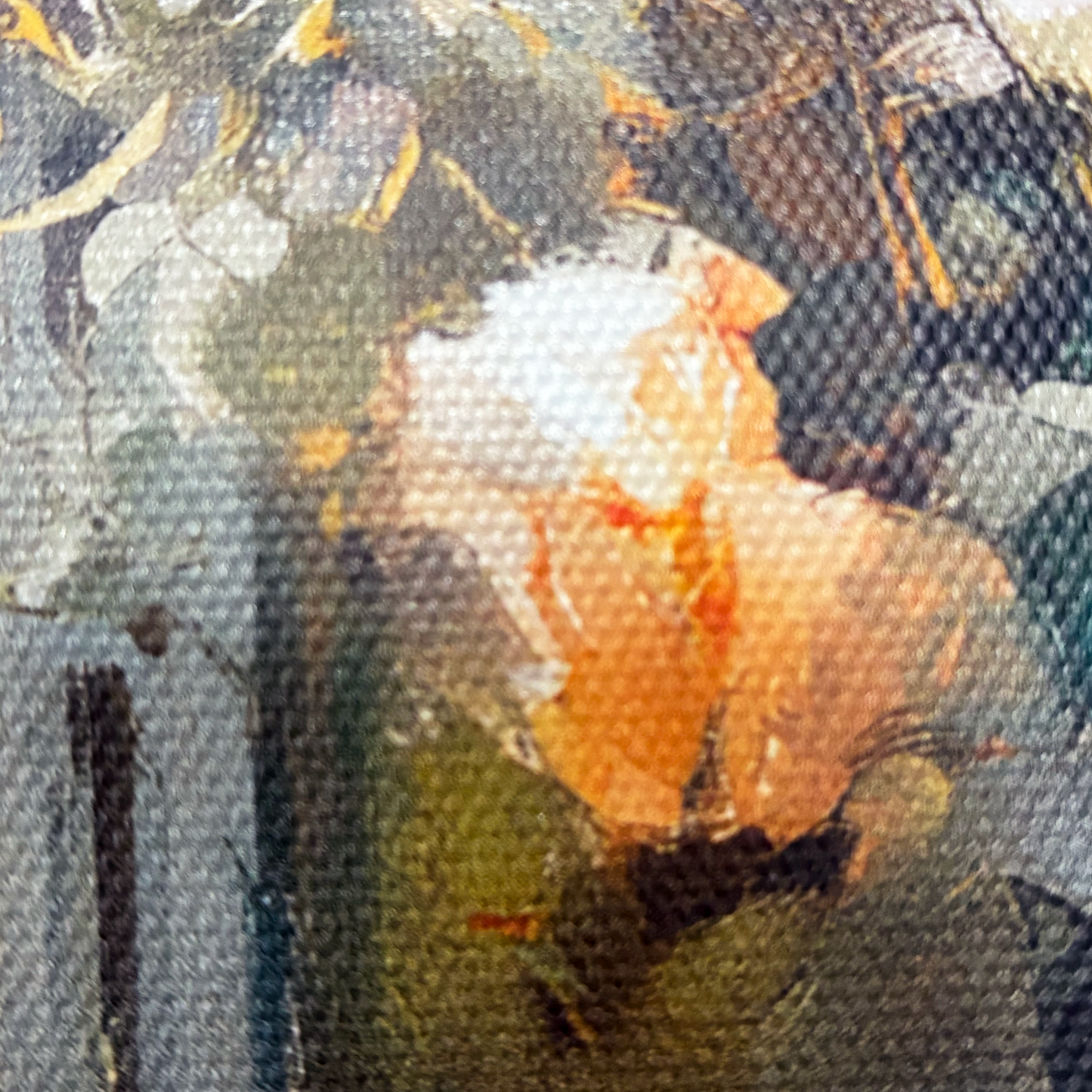 あおの記憶 - フレーム付きキャンバス